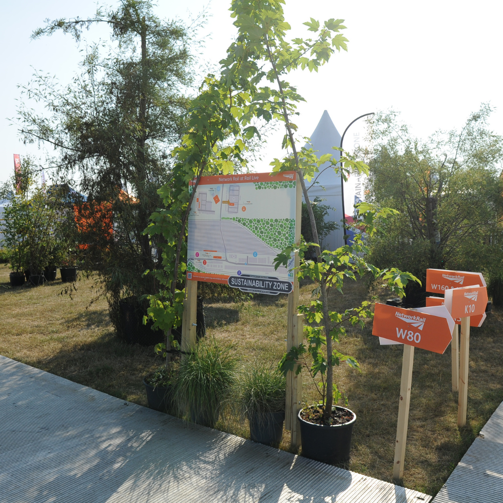 Visit he Network Rail Sustainability Zone.   