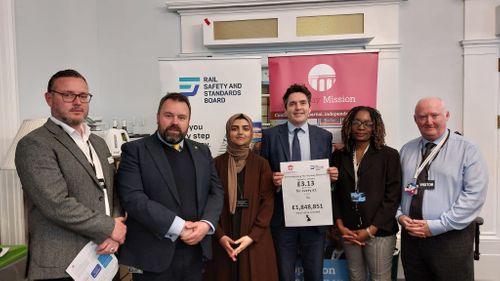Rail Minister applauds Railway Mission’s £1.8million value to society