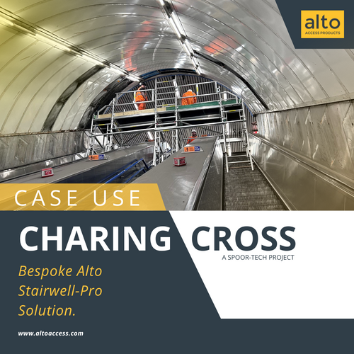 Bespoke Alto Stairwell-Pro Solution at Charing Cross