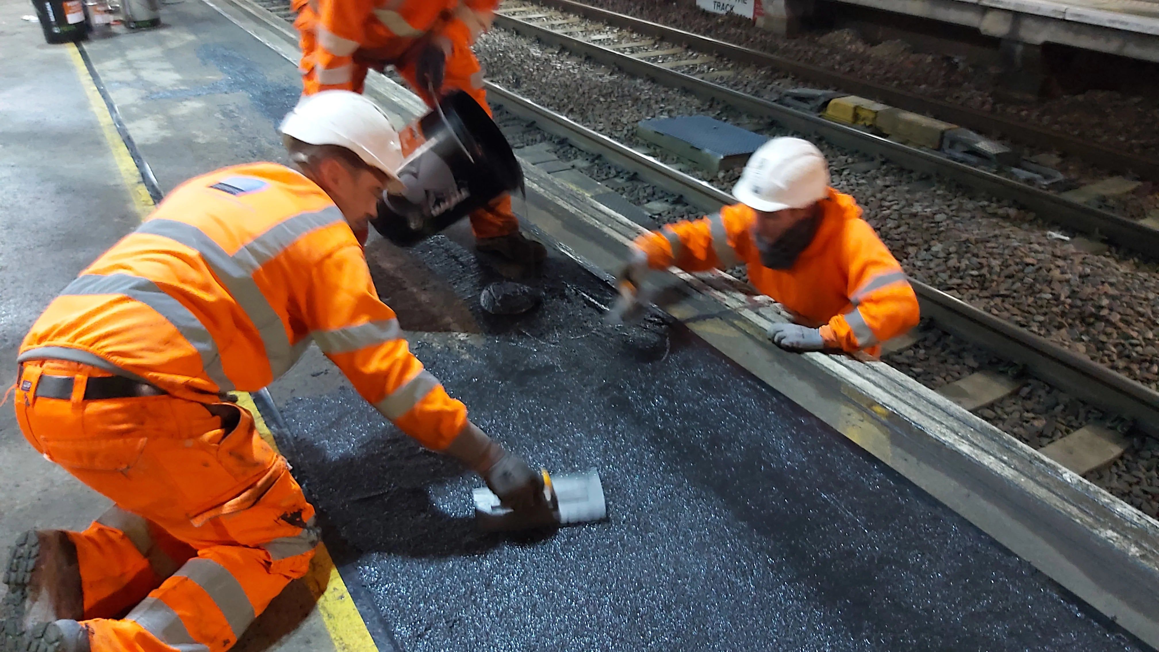 Permanent solution to overcome ongoing issues of trip hazards on railway platform