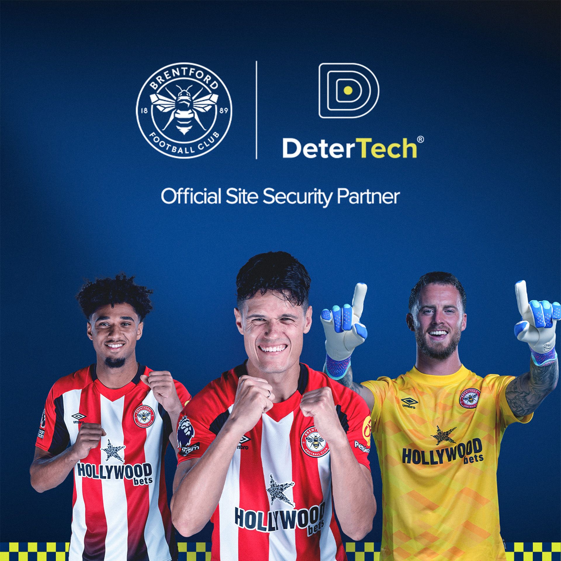 DeterTech Becomes Brentford FC’s Official Site Security Partner