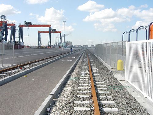 Crane Track Sleepers