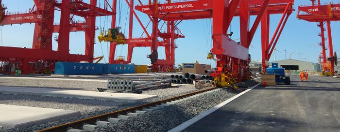 Crane Track Sleepers