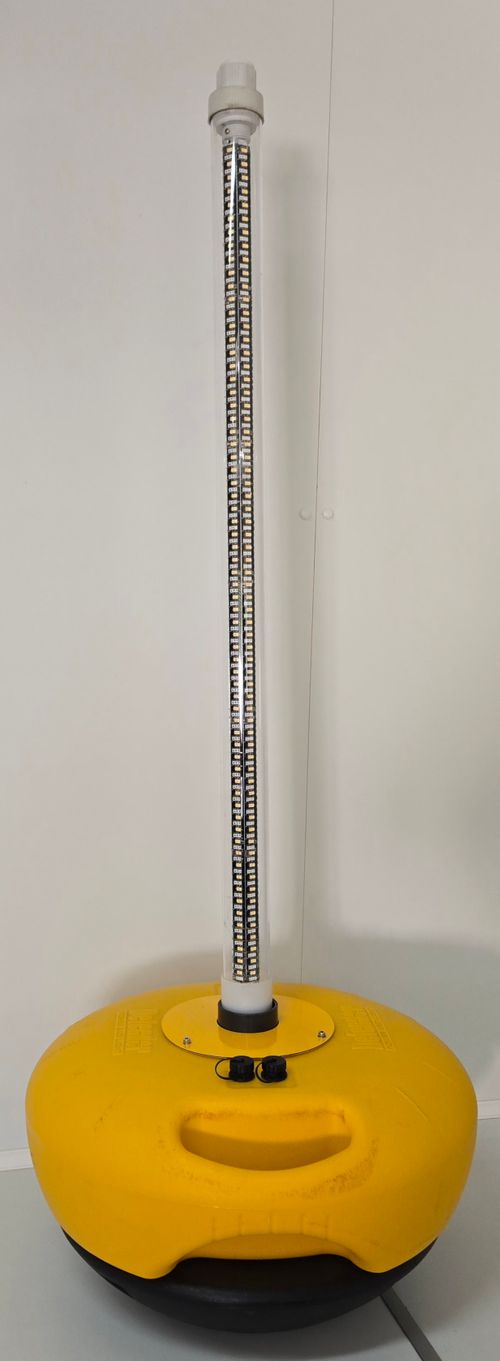 360 Degree Multi Coloured Tube Light that is Induction Operated