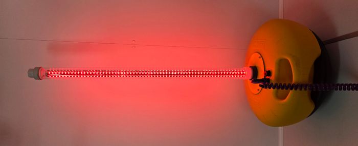 360 Degree Multi Coloured Tube Light that is Induction Operated