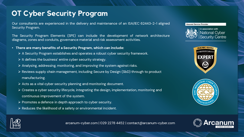 OT Cyber Security Program