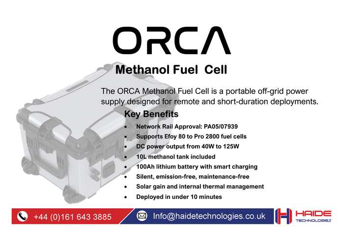 ORCA Methanol Fuel Cell