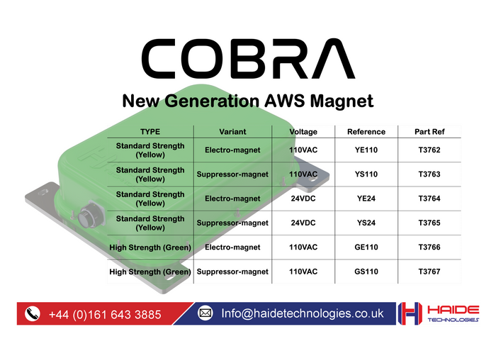 COBRA New Generation AWS Magnets