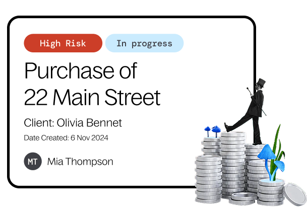 No nonsense KYC & AML. For firms with other things to do.