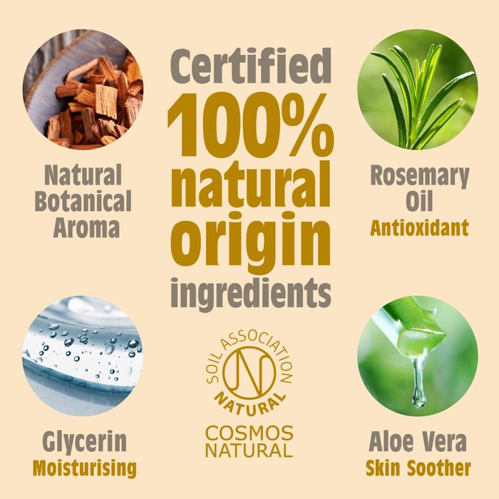 Amber & Sandalwood Deodorant Spray 