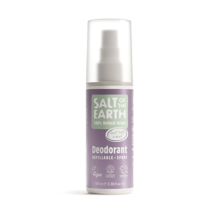 Clary Sage & Mint Deodorant Spray 