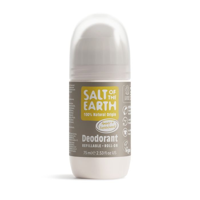 Amber & Sandalwood Refillable Roll on 