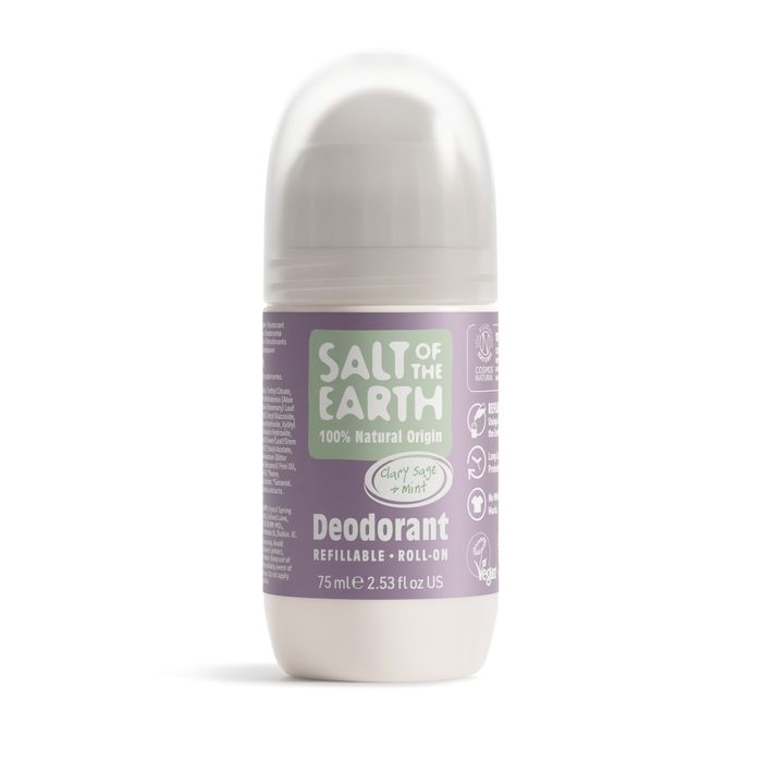 Clary Sage & Mint Refillable Roll on 