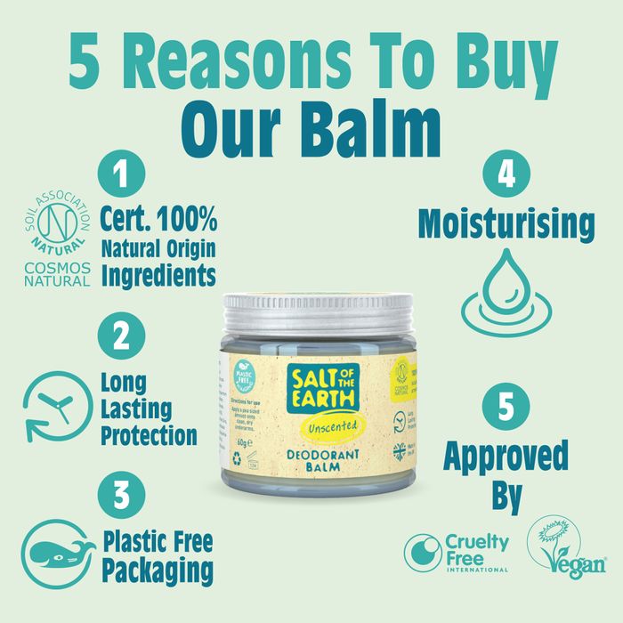 Unscented Deodorant Balm 