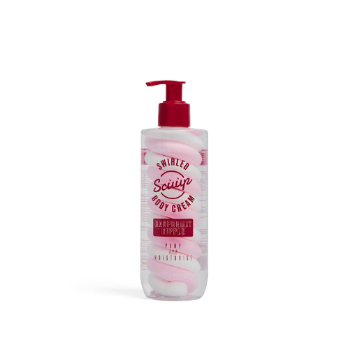 Face Facts Scuup Raspberry Ripple Swirled Body Cream