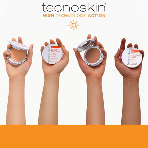 tecnoskin® Sun Protect Mattifying Make-Up Compact SPF50