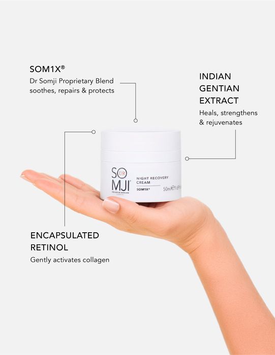 Dr Somji Skincare, Night Recovery Cream