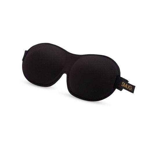 Contoured 3D Blackout Sleep Mask – Black
