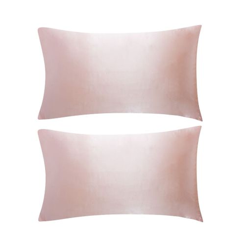 Satin Pillowcases Set – Pink