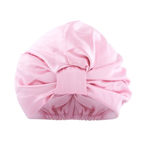 Satin Sleep Turban – Blush