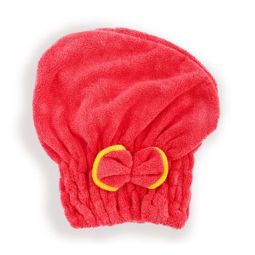 Microfibre Hair Towel Cap – Hot Pink