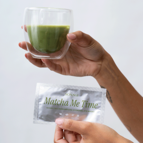 Matcha Hydrogel Collagen Eye Patches