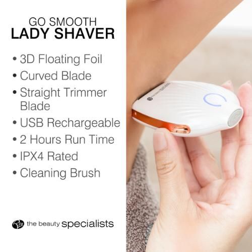 SHSH-WH – GO SMOOTH Lady Shaver