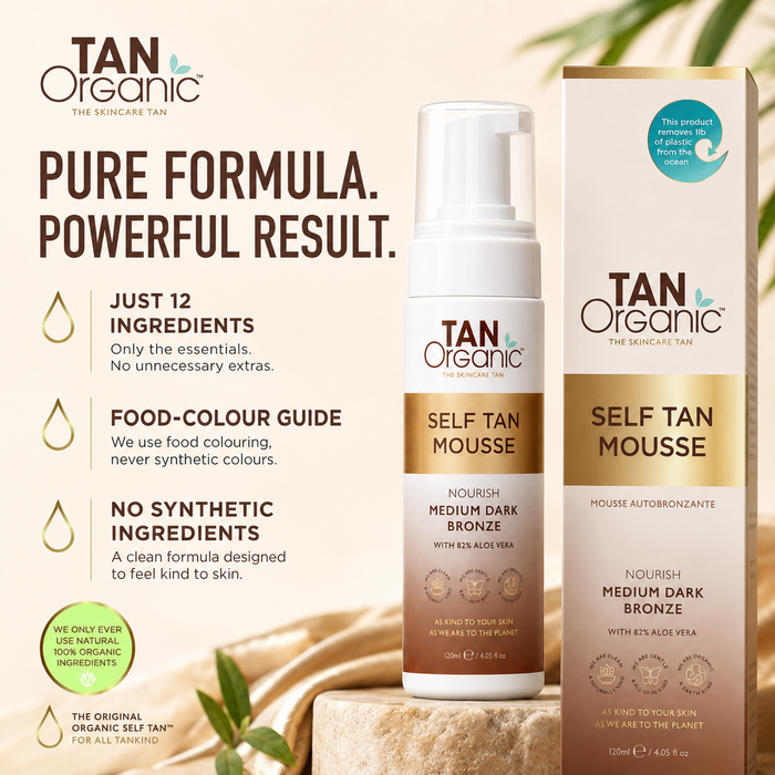 TanOrganic Self Tan Mousse 120ml