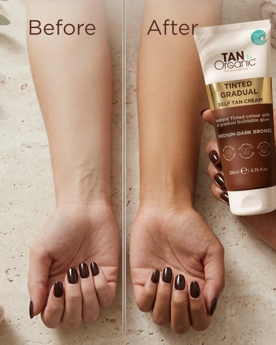 TanOrganic Tinted Gradual Self Tan Cream 200ml