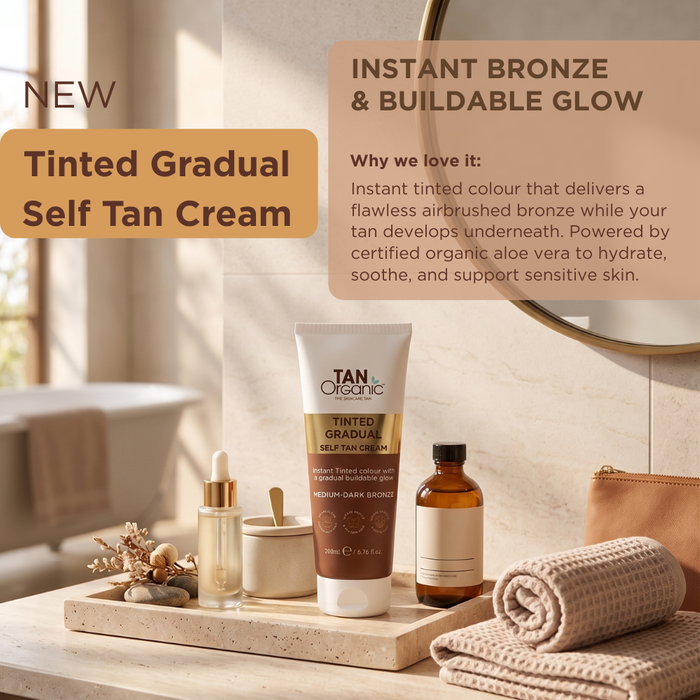 TanOrganic Tinted Gradual Self Tan Cream 200ml