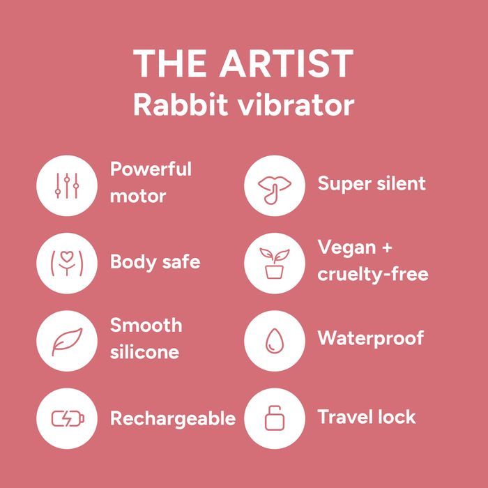 Smile Makers The Artist Dual Rabbit Vibrator