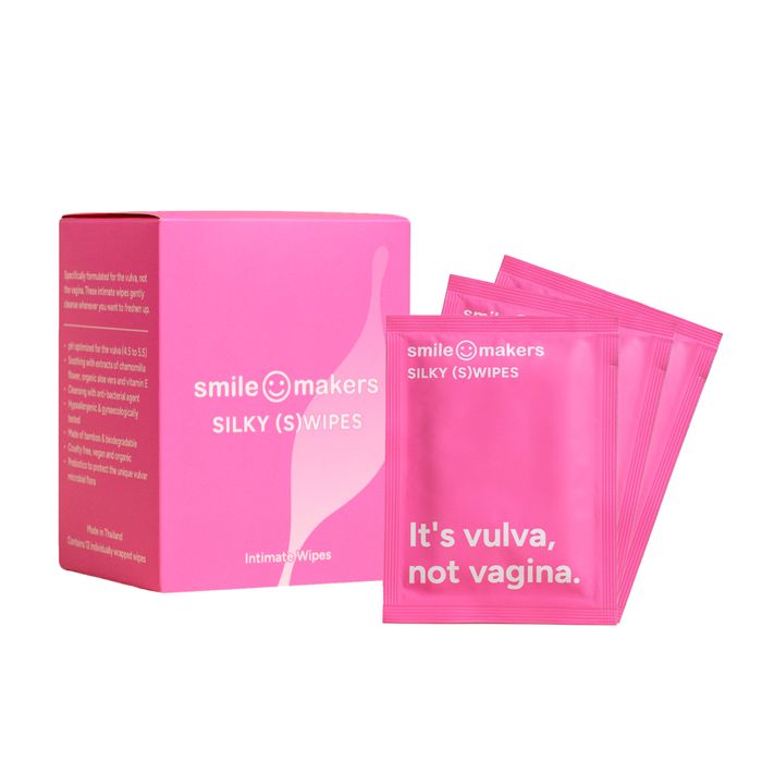 Smile Makers Silky (s)Wipes Intimate Wipes 