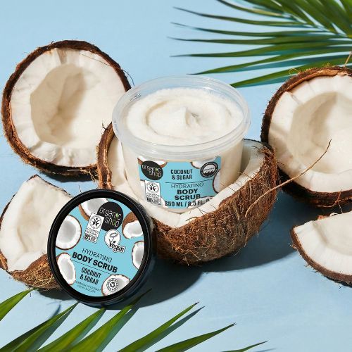 Organic Shop Hydrating Body Scrub Coconut and Sugar (250ml)