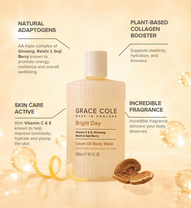 Bright Day. Illuminate & Glow Cream Oil Body Wash