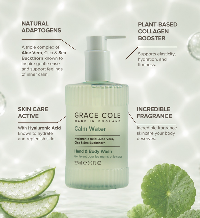Calm Water. Hydrate & Replenish Hand & Body Wash