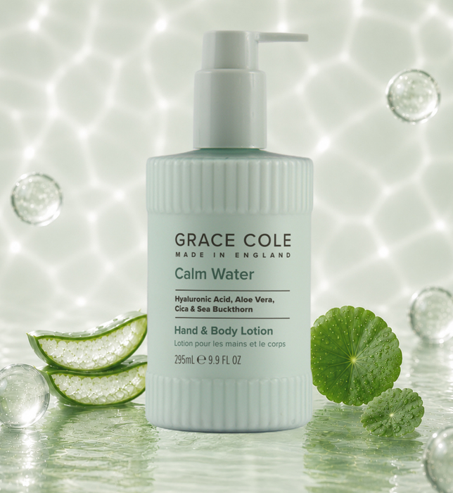 Calm Water. Hydrate & Replenish Hand & Body Lotion
