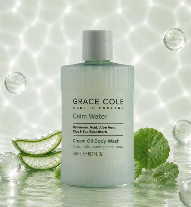 Calm Water. Hydrate & Replenish Cream Oil Body Wash
