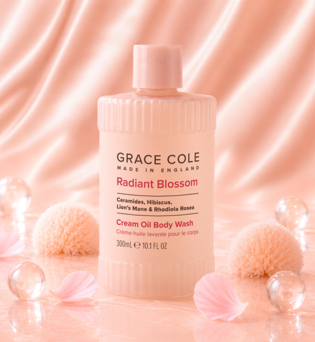 Radiant Blossom. Renew & Restore Cream Oil Body Wash