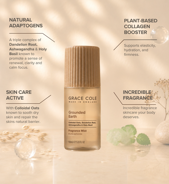 Grounded Earth. Nourish & Protect Fragrance Mist