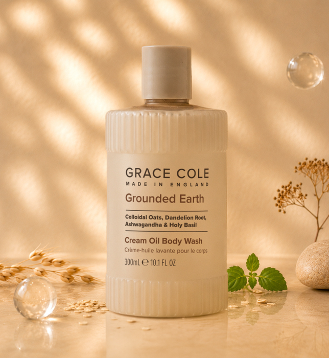 Grounded Earth. Nourish & Protect Cream Oil Body Wash