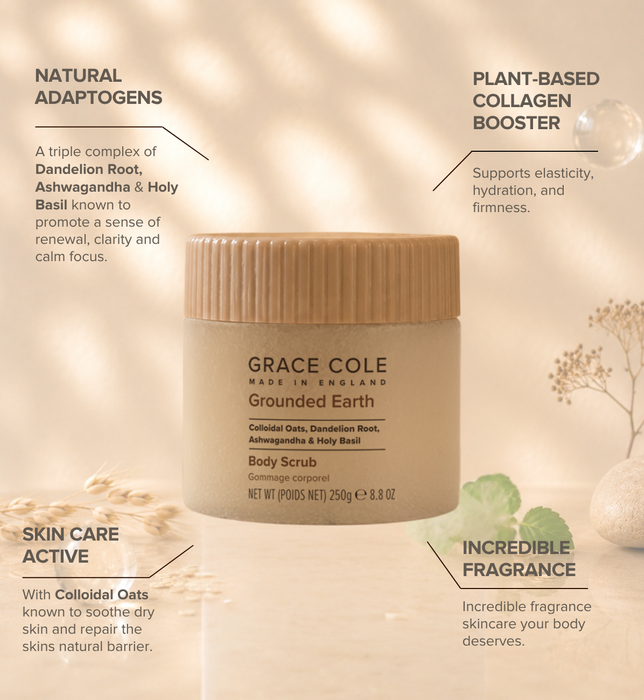 Grounded Earth. Nourish & Protect Body Scrub