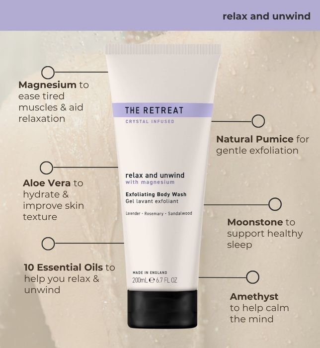 Relax and Unwind Exfoliating Body Wash