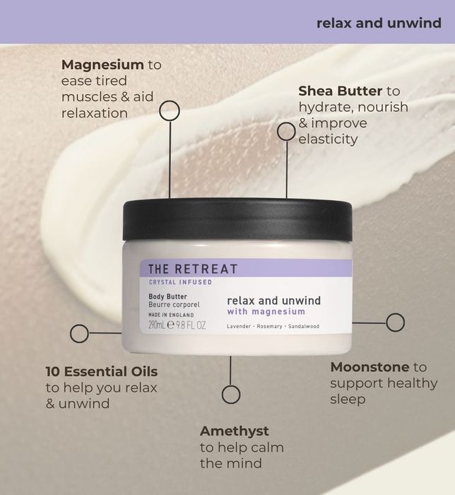 Relax and Unwind Body Butter with Magnesium