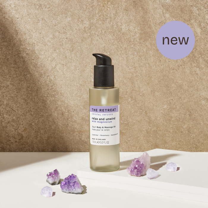Relax and Unwind 2 in 1 Body & Massage Oil with Magnesium