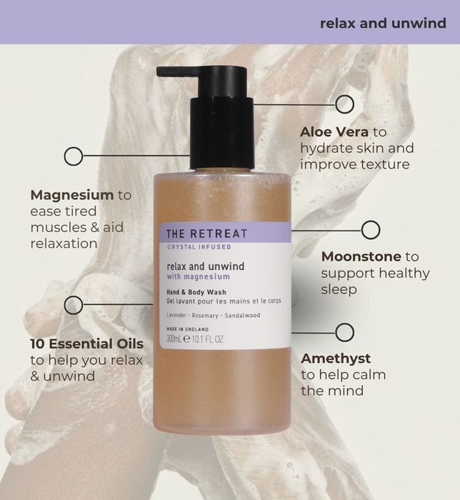 Relax and Unwind Hand & Body Wash with Magnesium