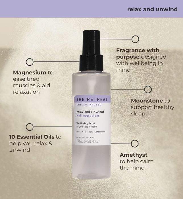 Relax and Unwind Wellbeing Mist with Magnesium