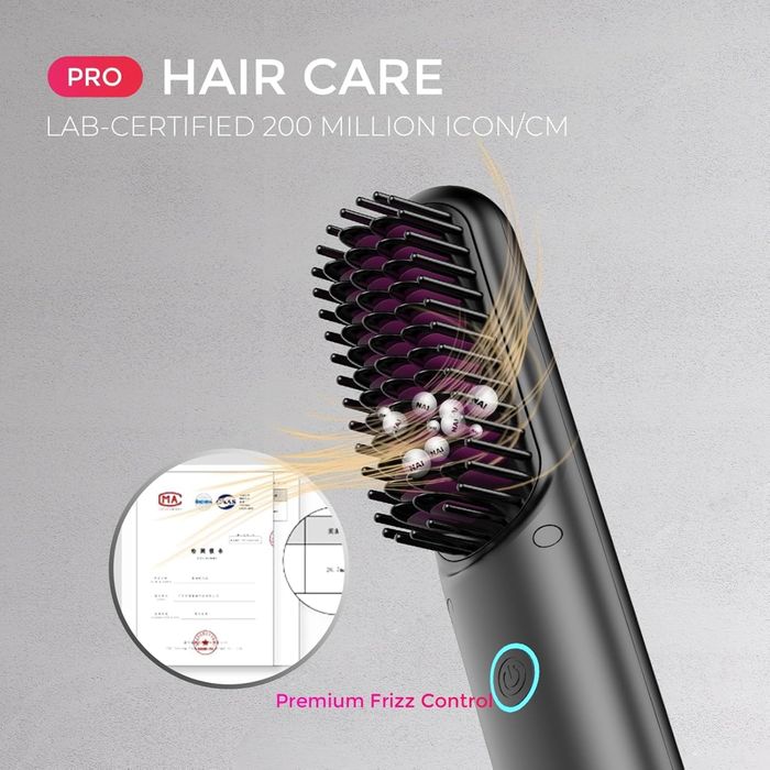 TYMO PortaPRO Cordless Straightening Brush