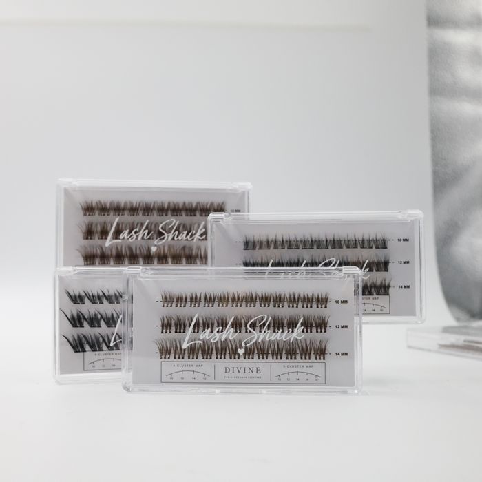 Lashshack Pre-Glued Cluster Lashes