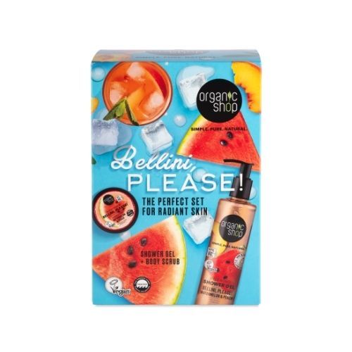 Organic Shop Bellini, please! Hydro Recipe Sweet & Juicy Body Care Duo (280ml+100ml)