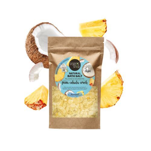 Organic Shop Pina Colada Crush Relaxing & Nourishing Natural Bath Salt (500g)